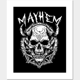 Mayhem Horror Design Posters and Art